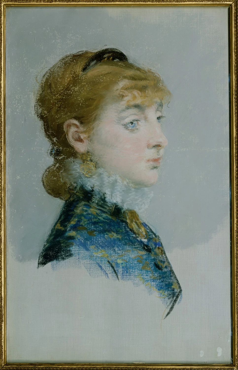 272-Édouard Manet, Ritratto della signorina Emilie-Louise Delabigne (1848-1910), chiamata Valtesse de la Bigne, 1879-Metropolitan Museum of Art, New York 